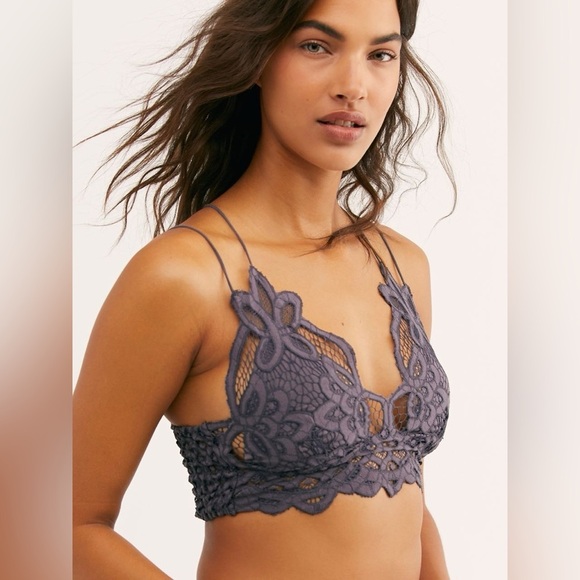 Free People Other - Free People Gray Adella Bralette